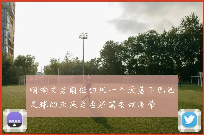 哨响之后前任的坑一个没落下巴西足球的未来是否还需安切洛蒂